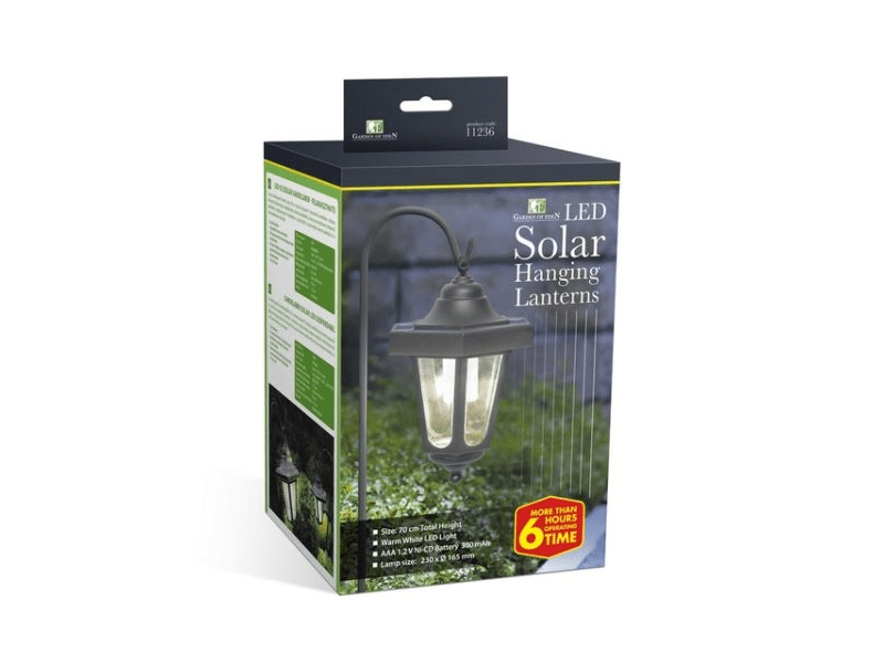 GOE 11236 LED-es szolár kandeláber