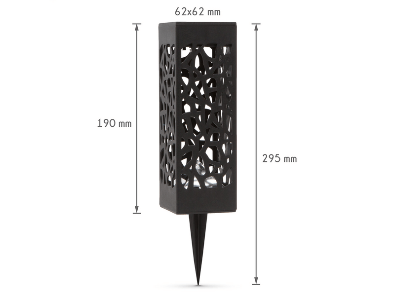 Garden of Eden 11378 rácsos LED szolár lámpa