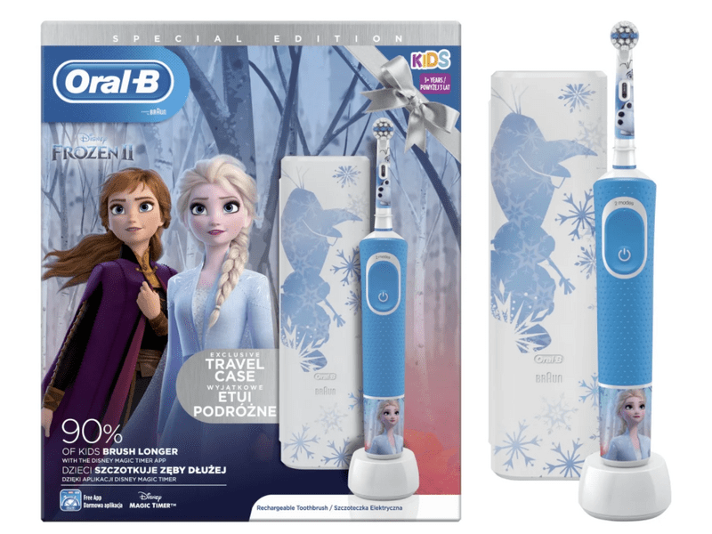 Oral-B D100 Kids Jégvarázs 2 Special Edition Elektromos fogkefe
