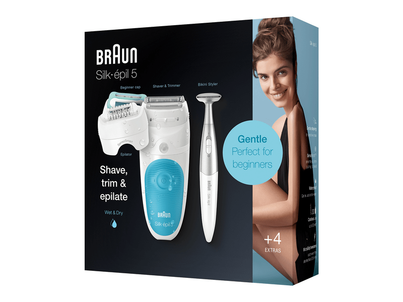 Braun Silk-épil 5-810 – Wet&Dry Epilátor szett