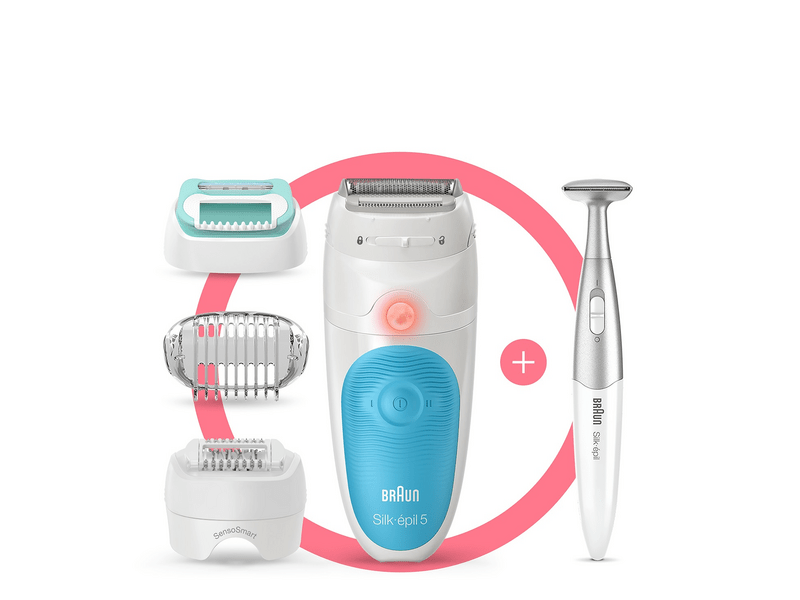 Braun Silk-épil 5-810 – Wet&Dry Epilátor szett
