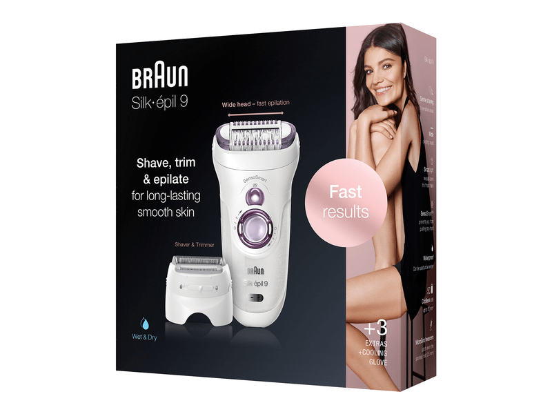 Braun Silk-epil 9-710 Wet&Dry epilátor