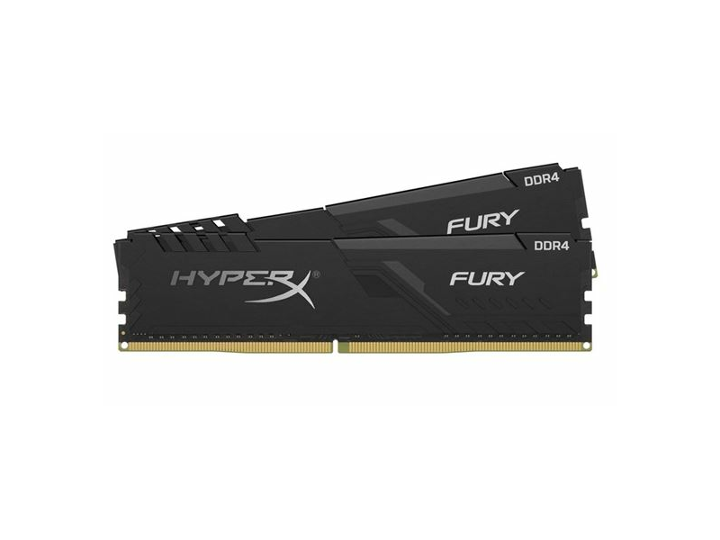 Kingston 32GB/3000MHz DDR-4 HyperX FURY fekete (Kit 2db 16GB) (HX430C15FB3K2/32) memória