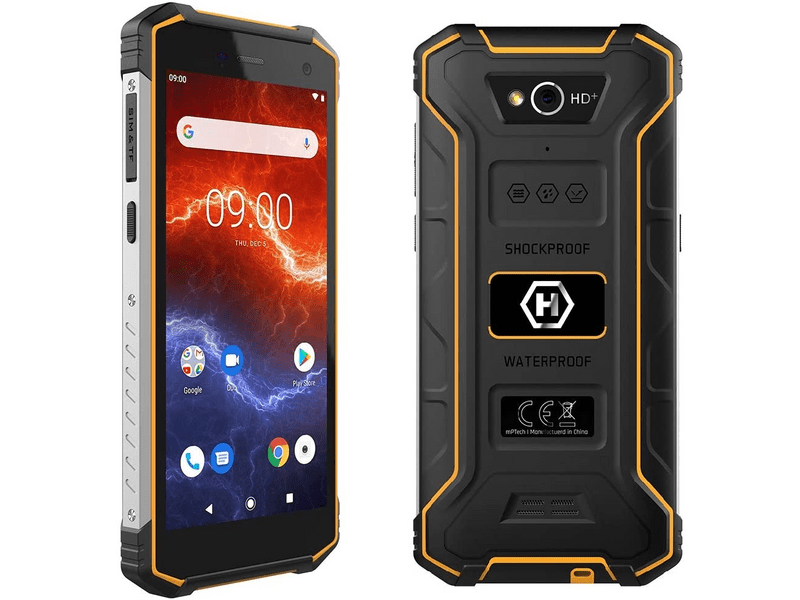 myPhone Hammer Energy 2 Dual SIM, fekete-narancssárga Okostelefon
