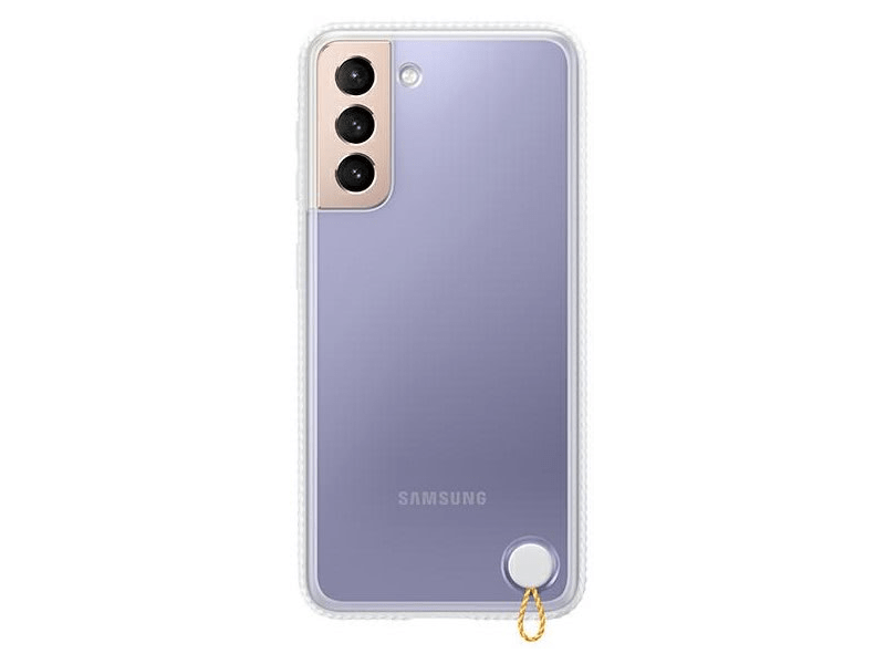 Samsung EF-GG991CWEGWW Galaxy S21 átlátszó védőtok, fehér