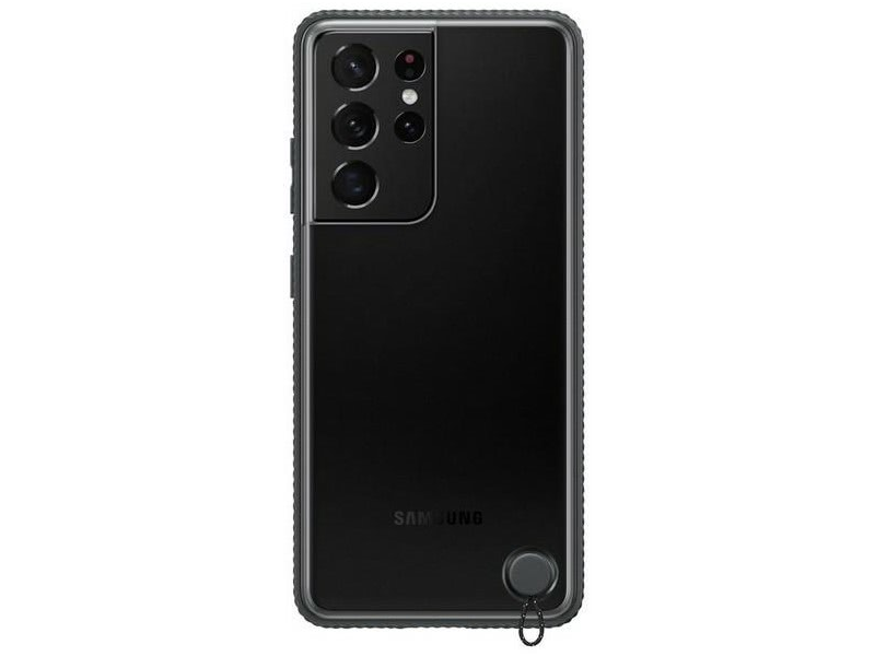 Samsung EF-GG998CBEGWW Galaxy S21 Ultra átlátszó védőtok, fekete