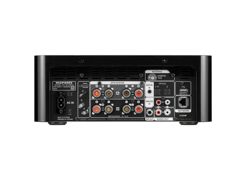 Marantz MCR612 Sztereó rádióerősítő - fekete