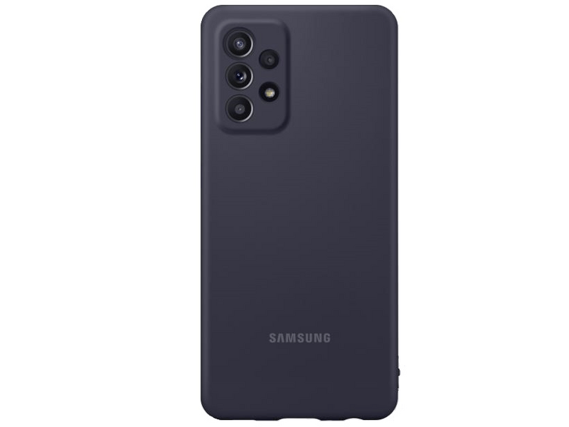 Samsung A52 Szilikon tok, Fekete (EF-PA525TBEGWW)