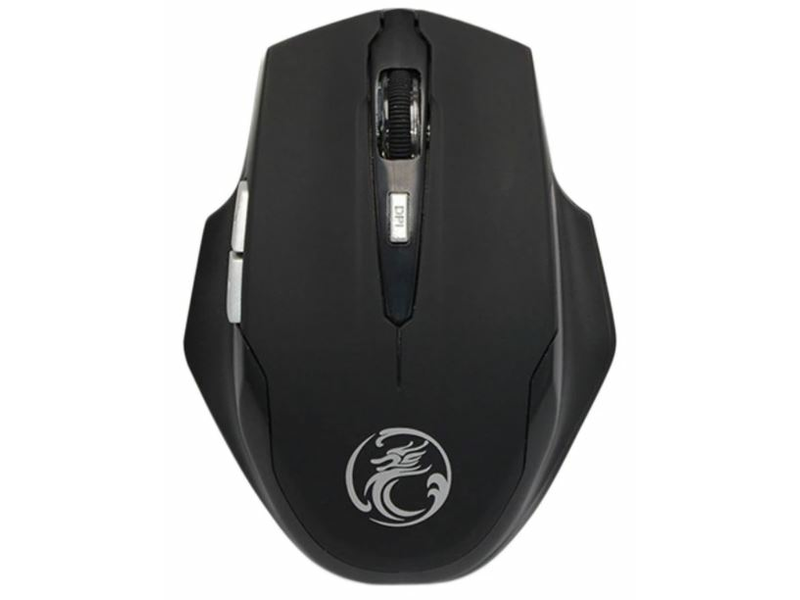 iMice E-1900 Vezeték nélküli Gaming egér, Fekete