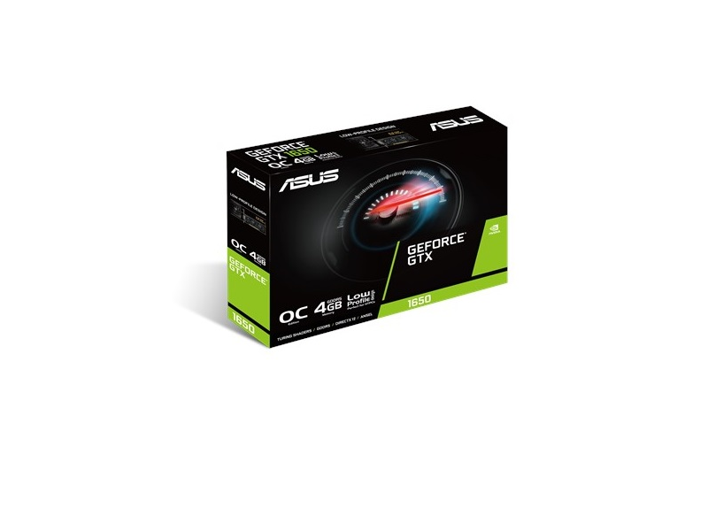 ASUS Nvidia GeForce® GTX 1650 OC Edition 4GB GDDR5 Videókártya (GTX1650-O4G-LP-BRK)