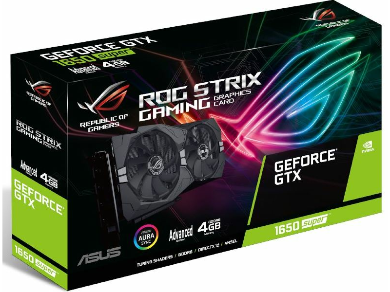 ASUS ROG Strix GeForce GTX 1650 SUPER 4GB videókártya (ROG-STRIX-GTX1650S-4G-GAMING)