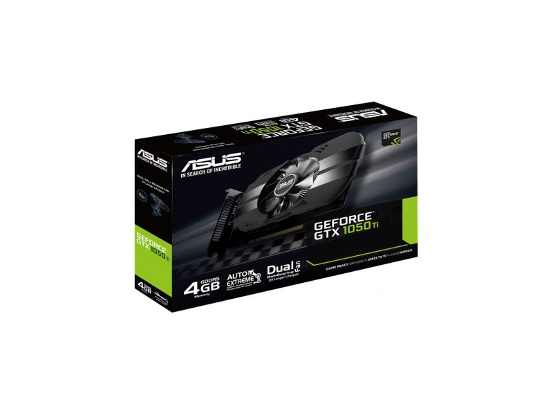 Asus Nvidia GeForce® GTX 1050Ti 4GB PHOENIX Fan Edition Videókártya (PH-GTX1050TI-4G)