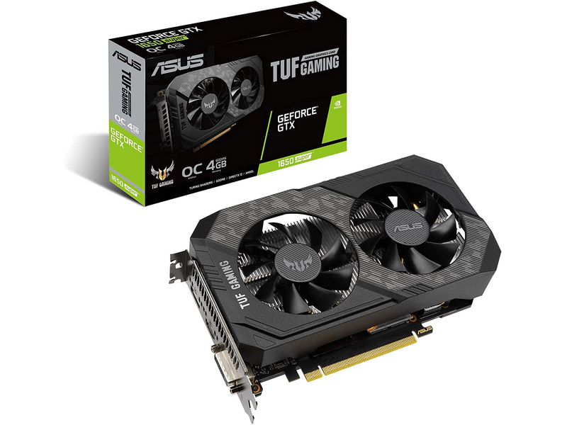 ASUS TUF Gaming GTX 1650 SUPER OC 4GB videókártya (TUF-GTX1650S-O4G-GAMING)