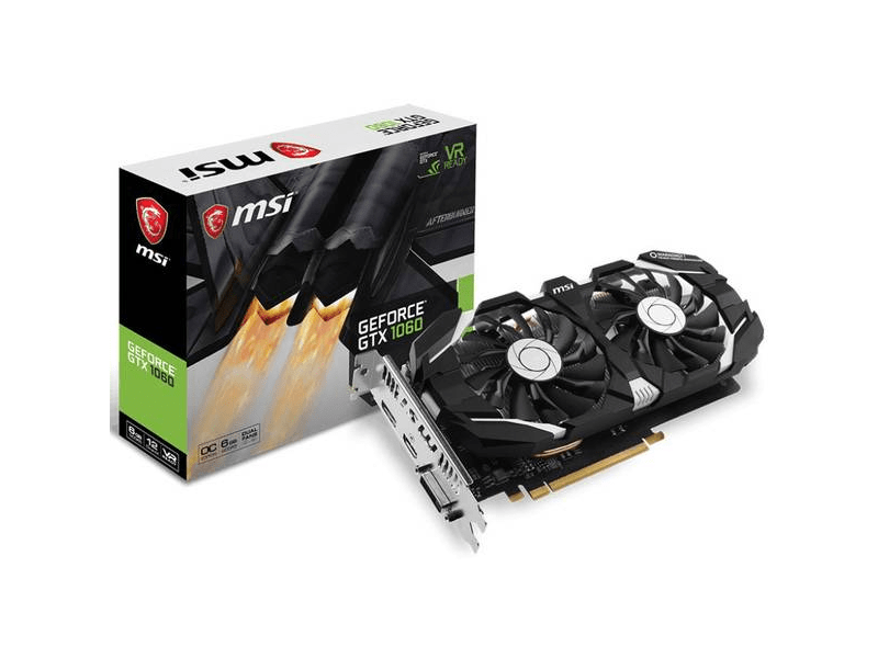 MSI GeForce GTX 1060 6GT OCV1 videókártya