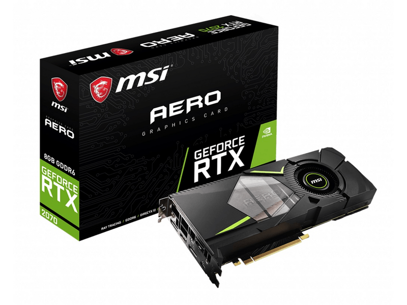 MSI GeForce RTX 2070 AERO 8 GB videókártya