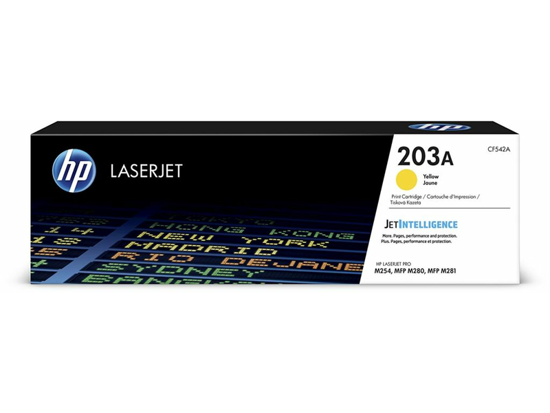 HP CF542A toner, sárga (203A)