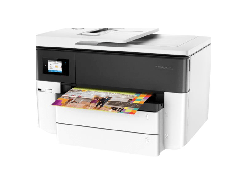 HP OfficeJet Pro 7740WF multifunkciós színes tintasugaras nyomtató, A3, ADF, Duplex, Wi-Fi, LAN (G5J38A)