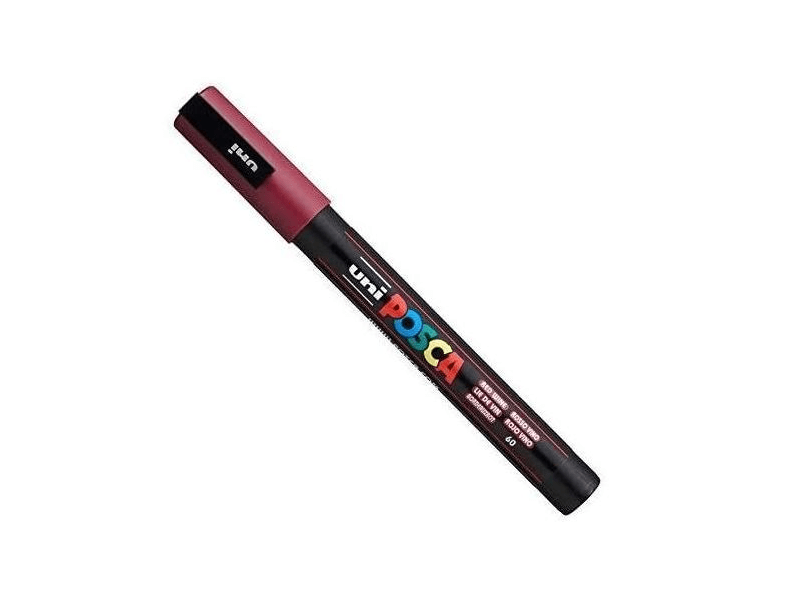UNI Posca 2UPC3MP marker toll, piros