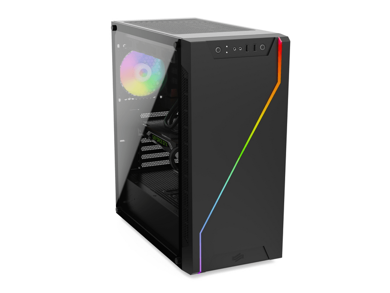 SilentiumPC SPC256 Armis AR6Q EVO TG ARGB Asztali számítógépház