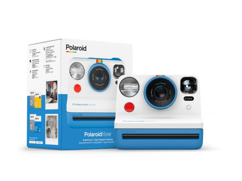 Polaroid Now Analóg Instant fényképezőgép, kék (009030)