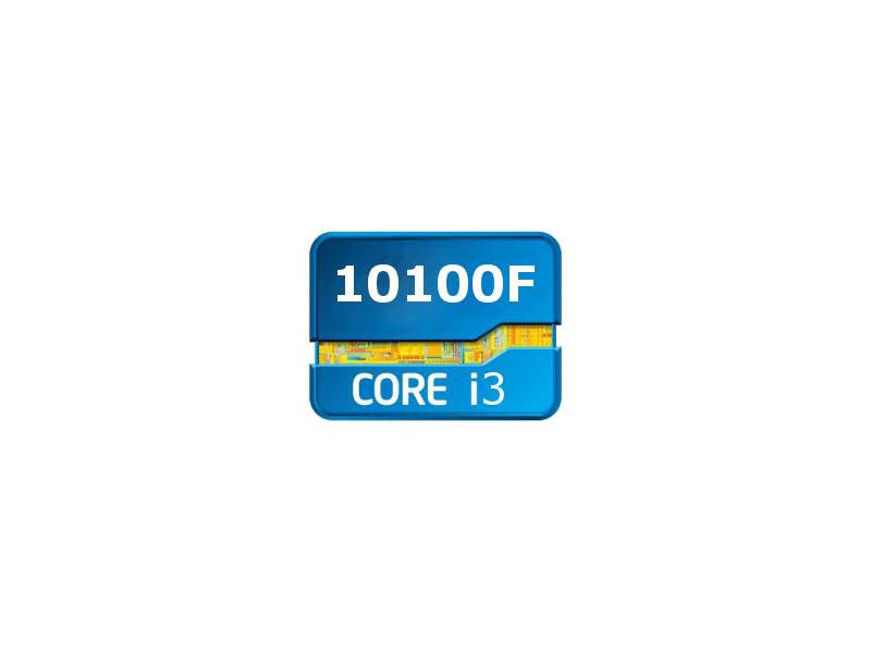 Intel Core i3 10100F processzor (BX8070110100F)