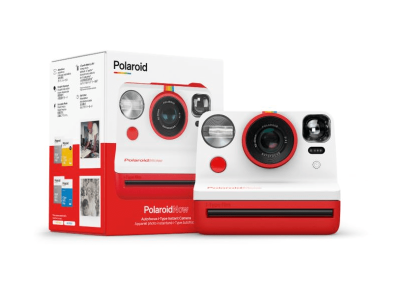 Polaroid Now Analóg Instant fényképezőgép, Piros (009032)