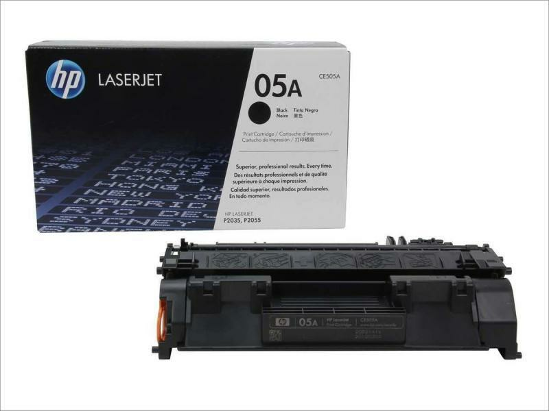 HP CE505A fekete toner