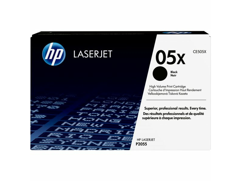 HP CE505X fekete toner