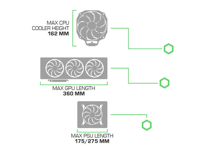 SilentiumPC SPC262 Regnum RG6V EVO ARGB E-ATX számítógépház