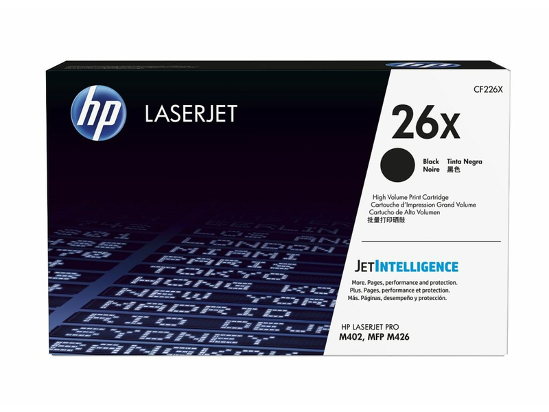 HP CF226X (26X) fekete toner