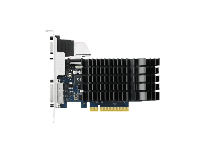 ASUS Nvidia GeForce GT 730 2GB DDR3 Videókártya (GT730-SL-2GD3-BRK)