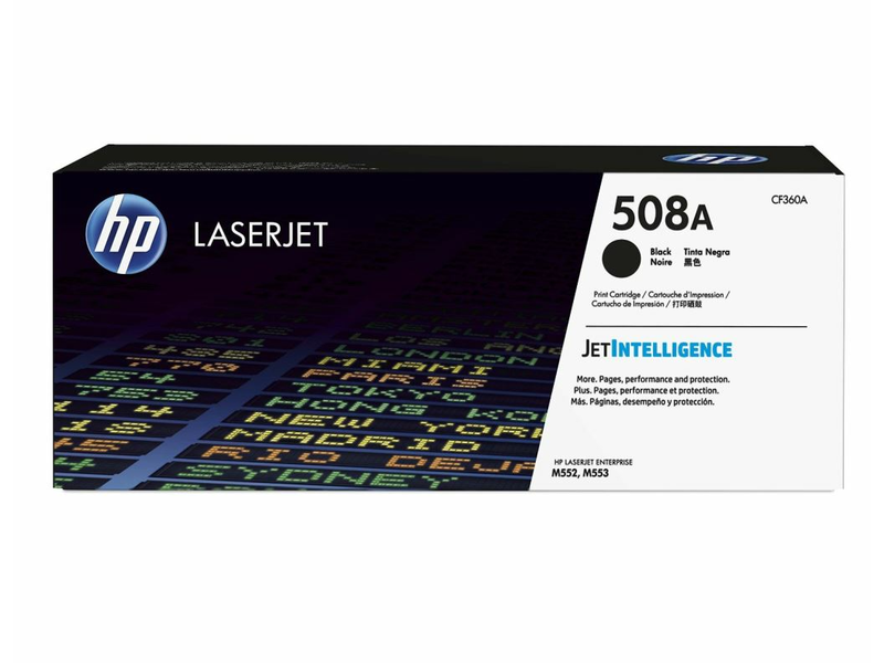 HP CF360A (508A) fekete toner