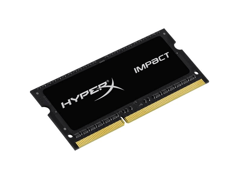 Kingston 8GB HyperX Impact Black DDR4 SODIMM 3200MHz Notebook RAM
