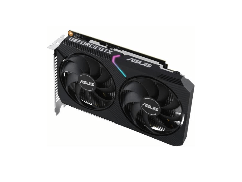 ASUS Nvidia GTX 1650 MINI OC edition 4GB GDDR6 videókártya (DUAL-GTX1650-O4GD6-MINI)