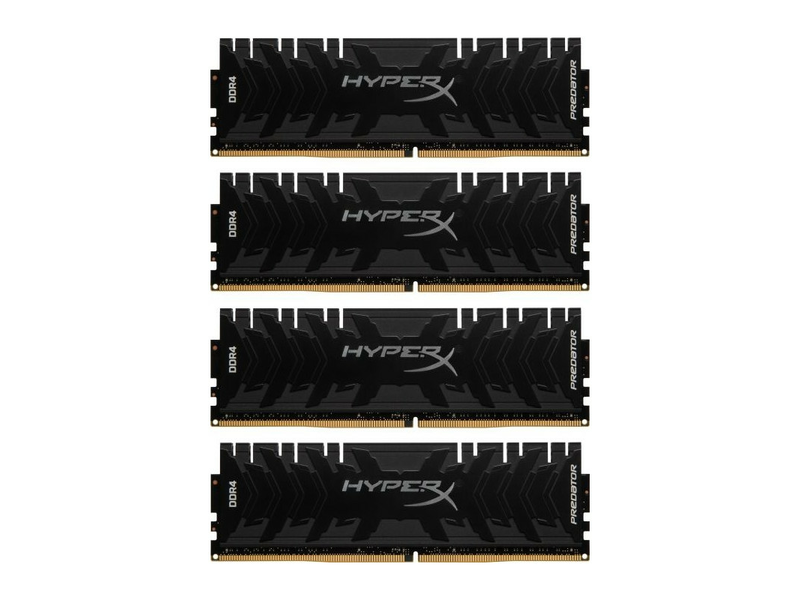 Kingston 64GB HyperX Predator Black 4x16GB DDR4 RAM