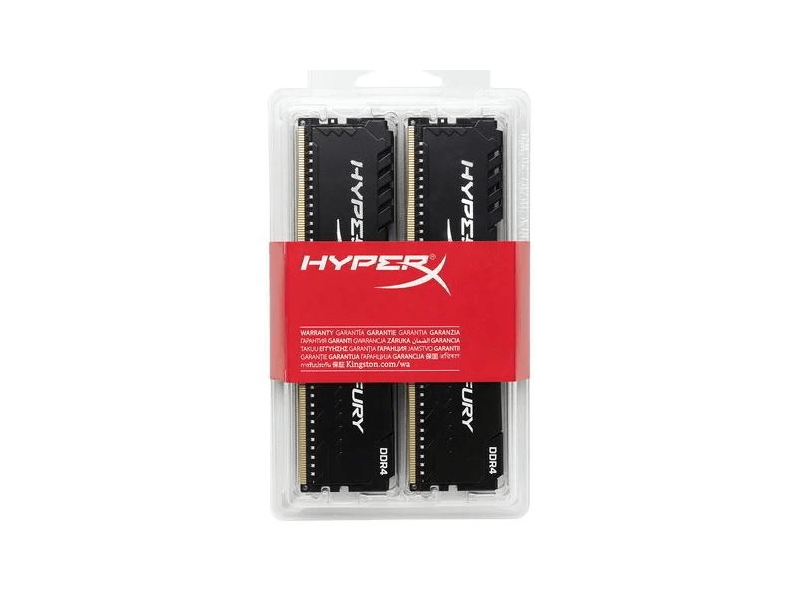 Kingston HyperX FURY 64GB (4x16GB) DDR4 RAM 2666MHz (HX426C16FB3K4/64)