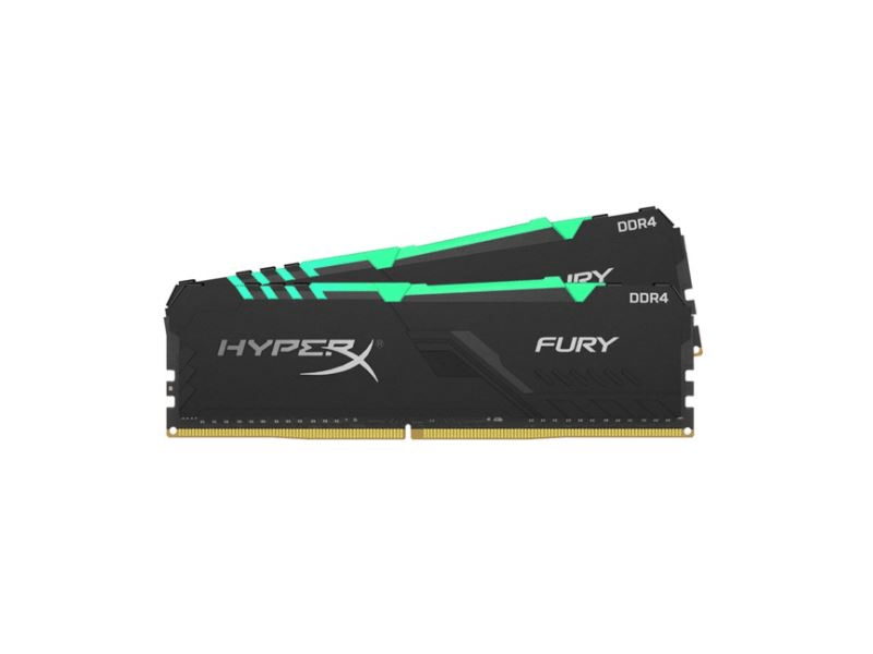 Kingston HyperX FURY 32GB 2 db DDR4 RGB RAM memória (426C16FB3AK2/64)