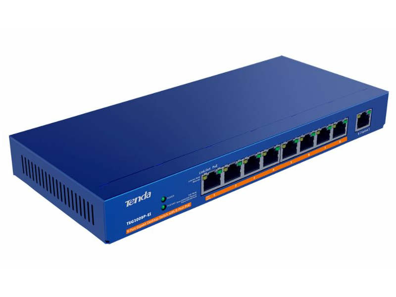 TENDA TEG1009P-EI PoE switch