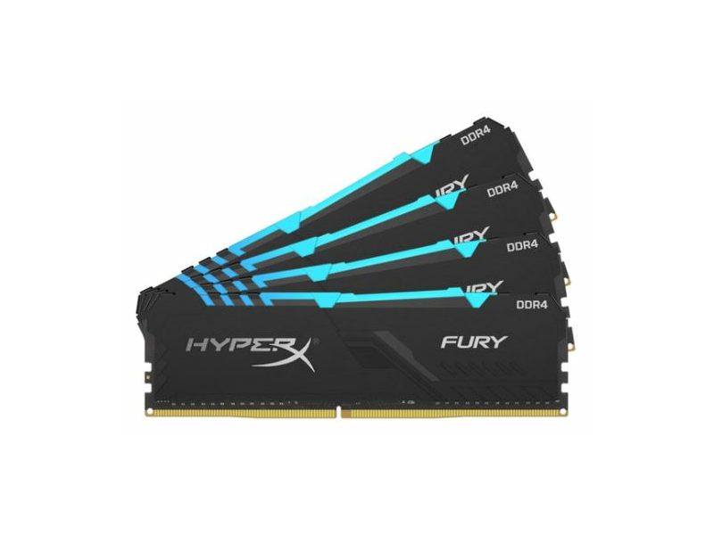 Kingston HyperX FURY 8GB 4 db DDR4 RGB RAM memória (426C16FB3AK4/32)