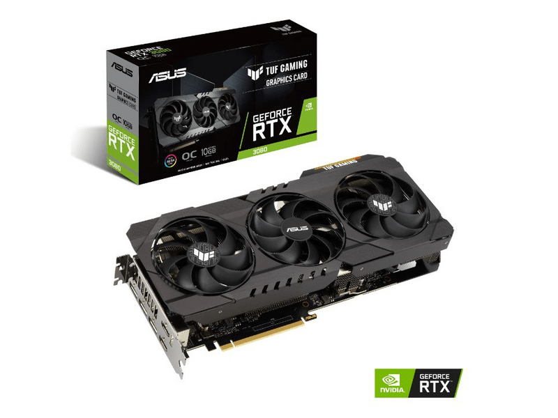 ASUS TUF Gaming RTX 3080 10GB videókártya (TUF-RTX3080-O10G-GAMING)