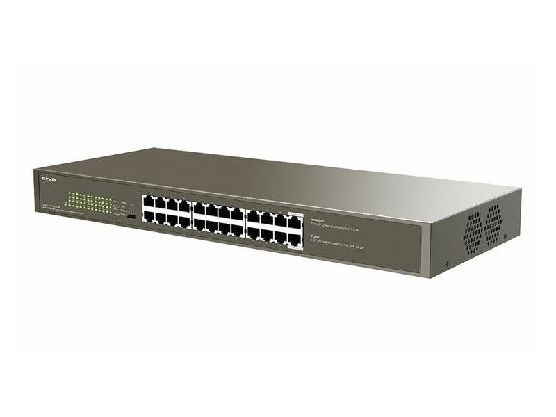 TENDA TEG1124P24250W GIGABIT asztali switch