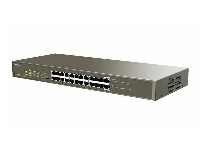 TENDA TEG1124P24250W  GIGABIT asztali switch