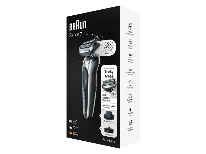 Braun 70-S4200CS Wet&Dry elektromos borotva