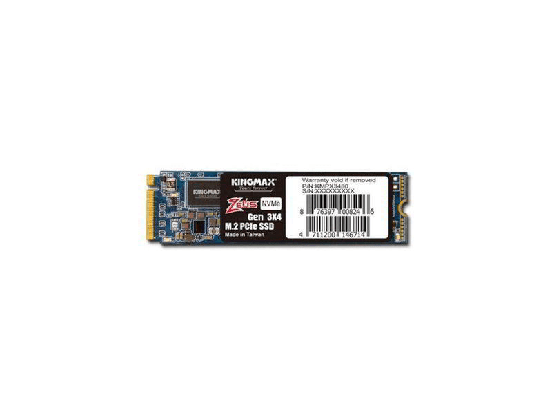 KINGMAX 256GB M2 2280 PCIe KMPX3480-256G Belső SSD
