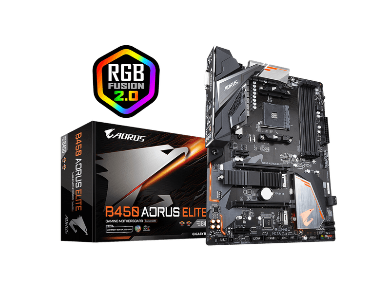 Gigabyte B450 AORUS ELITE alaplap