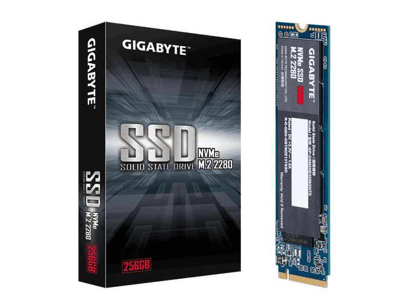 GIGABYTE NVMe 256GB Belső SSD (gp-gsm2ne3256gntd)
