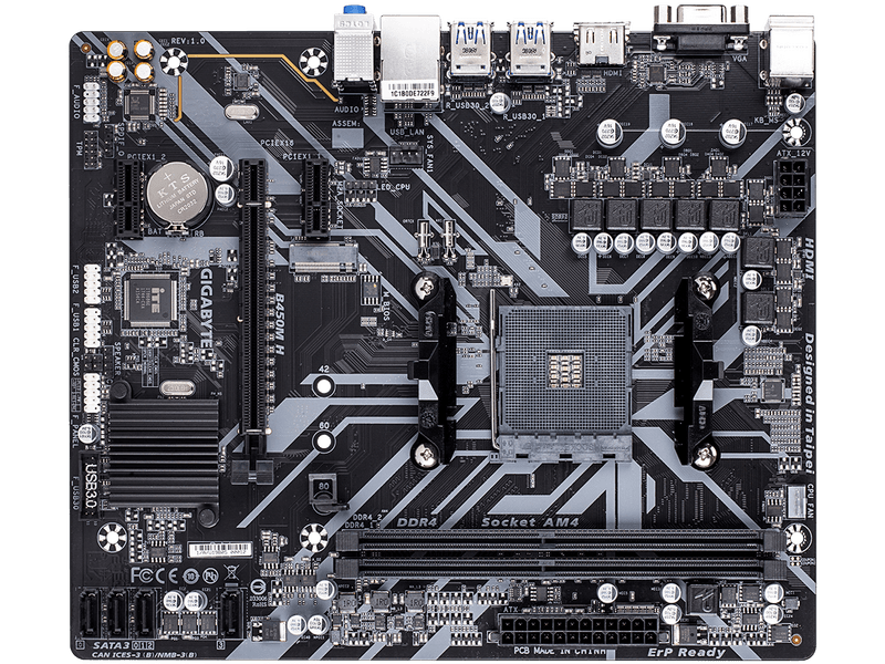 GIGABYTE B450M H alaplap