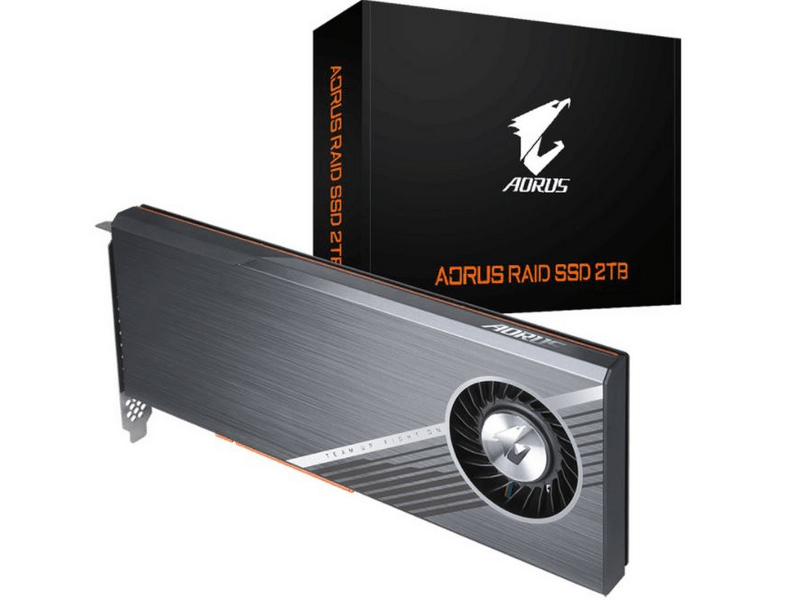 Gigabyte Aorus Raid Belső SSD 2 TB (GPASACNE2200TTT)