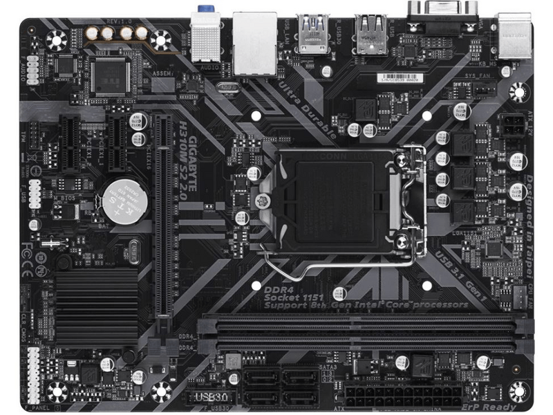 GIGABYTE H310M S2 alaplap