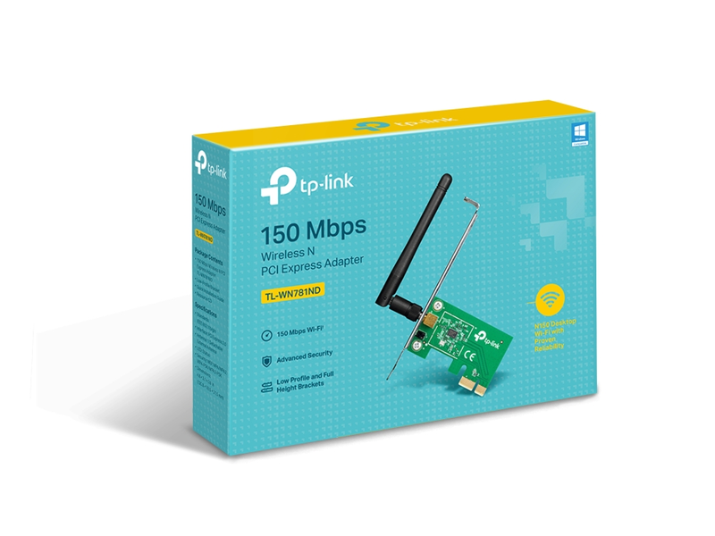 TP-Link TL-WN781ND 150Mbps vezeték nélküli hálózati kártya